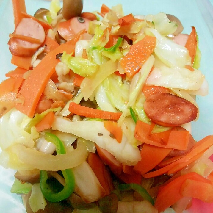 とっても簡単!野菜炒め